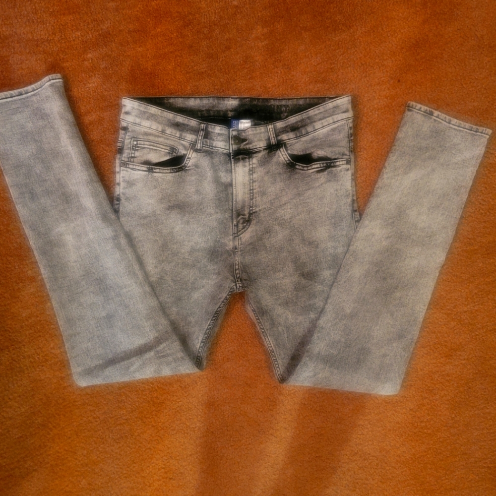 H&M Dividen Men's Acid wash Jeans